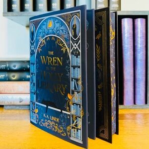 Fairyloot Exclusive Signed Edition The Wren In The Holly Library by K. A. Linde